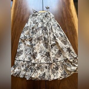 Charming A-Line Floral Kids Dress